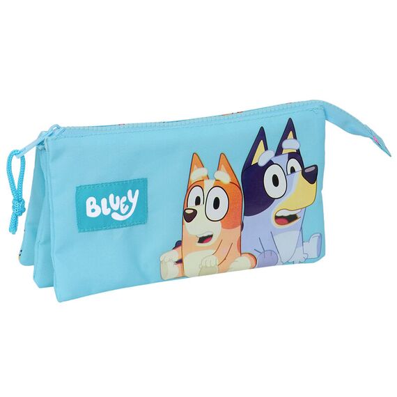 Piórnik potrójny Bluey