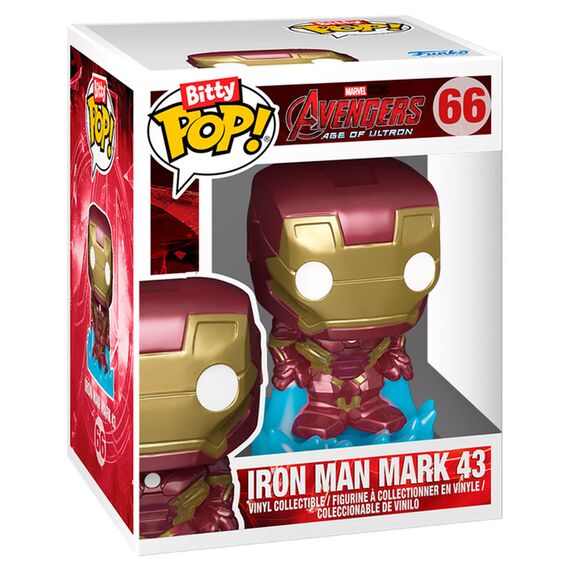 Figurka Marvel Bitty Bots POP! - Hulkbuster with Iron Man- Zdjęcie 4