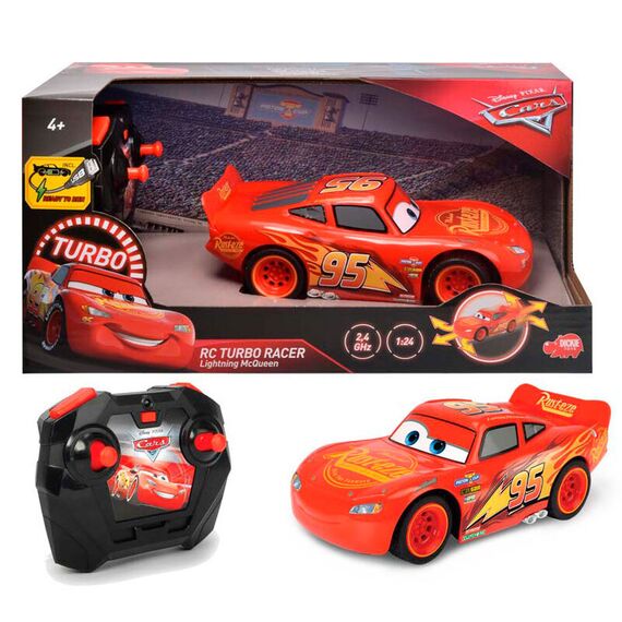 Pojazd zdalnie sterowany Disney Auta 1/24 - McQueen