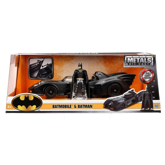 Model pojazdu z figurką DC Comics 1/24 - Batmobil- Zdjęcie 5