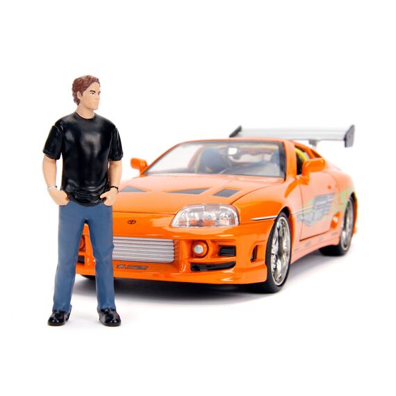 Model pojazdu z figurką Fast & Furious 1/24 - Toyota Supra- Zdjęcie 3