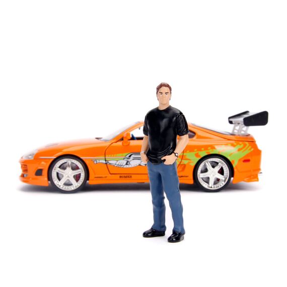 Model pojazdu z figurką Fast & Furious 1/24 - Toyota Supra- Zdjęcie 2