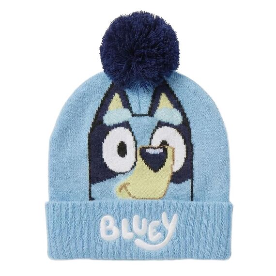 Zestaw czapka zimowa, rękawiczki i szalik Bluey- Zdjęcie 4
