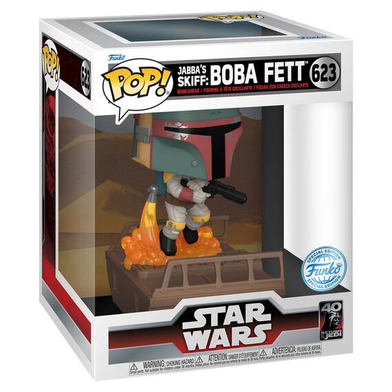 Figurka Star Wars POP! Deluxe - Boba Fett Exclusive- Zdjęcie 2