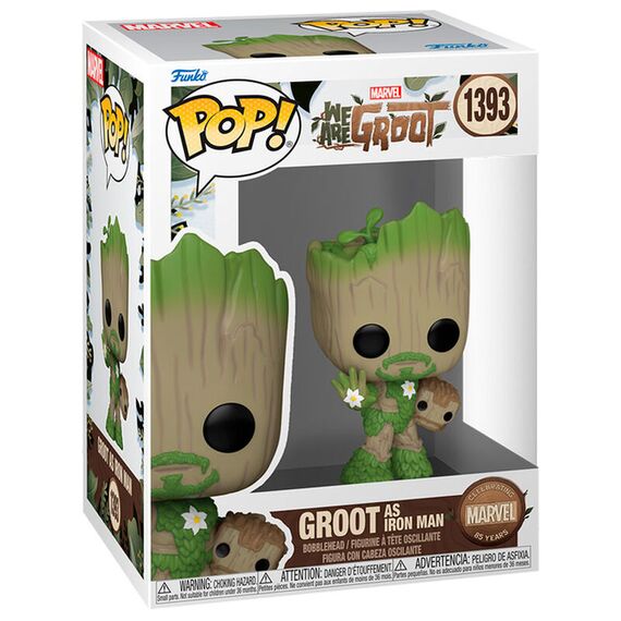 Figurka Marvel POP! We Are Groot - Groot as Iron Man- Zdjęcie 2