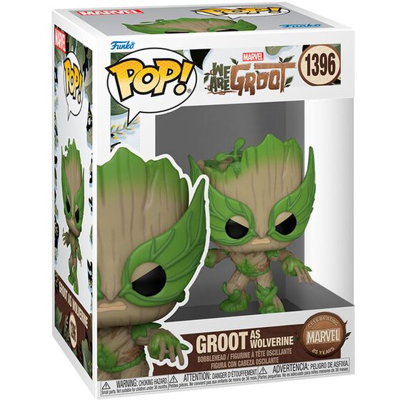 Figurka Marvel POP! We Are Groot - Groot as Wolverine- Zdjęcie 2
