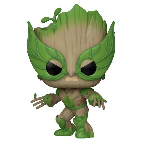 Figurka Marvel POP! We Are Groot - Groot as Wolverine