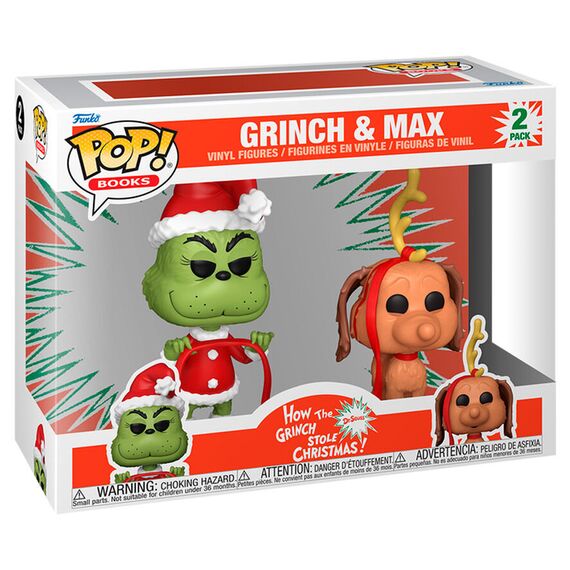 Zestaw 2 figurek The Grinch POP! - Grinch & Max- Zdjęcie 2