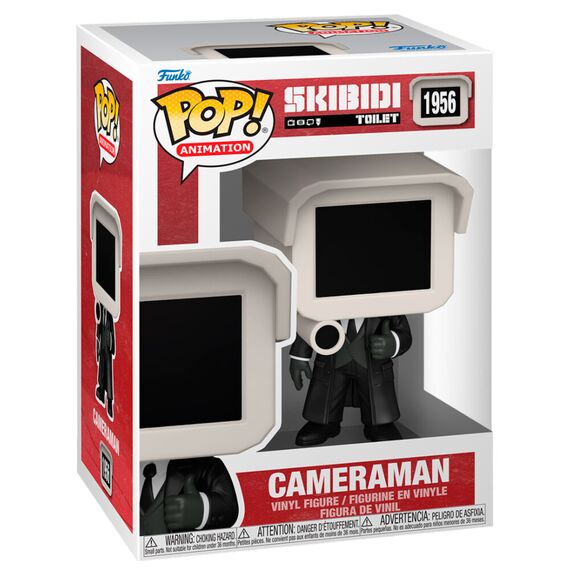 Figurka Funko POP! Skibidi Toilet - Cameraman- Zdjęcie 2