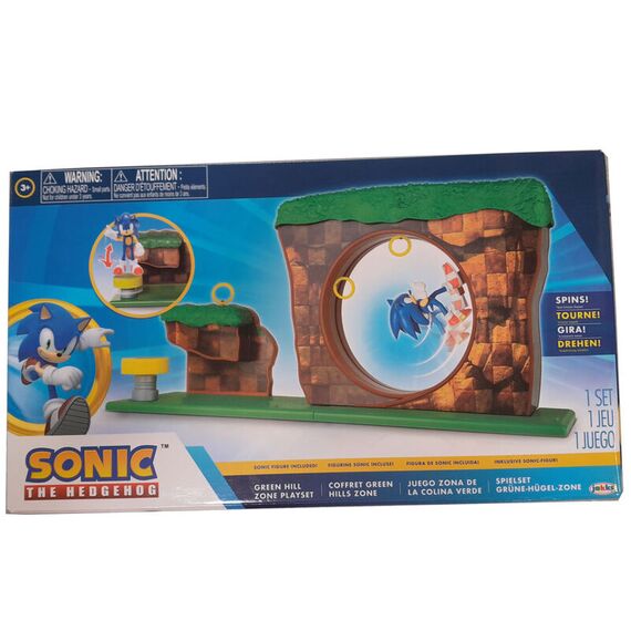 Zestaw zabawkowy Sonic - Green Hill Zone- Zdjęcie 2