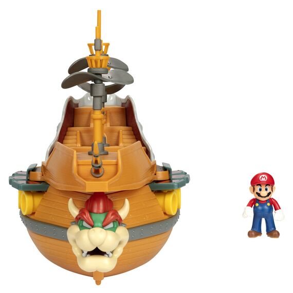 Zestaw Nintendo Super Mario Deluxe - Statek Bowsera- Zdjęcie 4