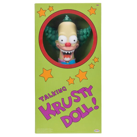 Lalka z dzwiękiem Simpsonowie - Krust the Clown 44cm