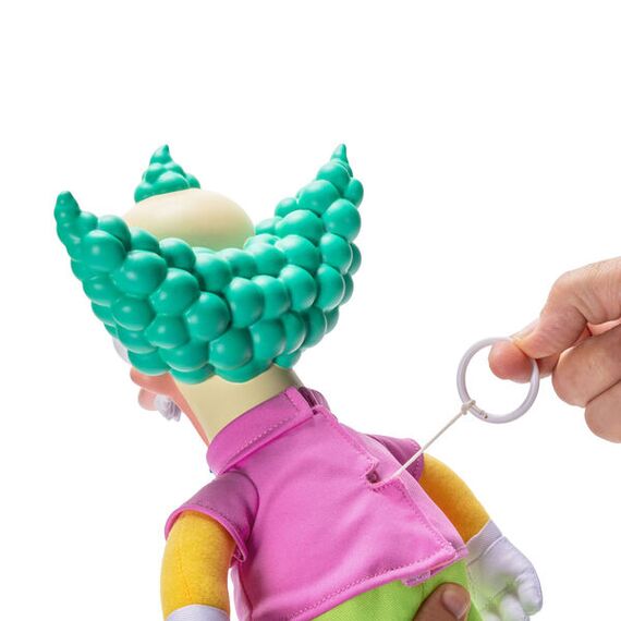 Lalka z dzwiękiem Simpsonowie - Krust the Clown 44cm- Zdjęcie 3