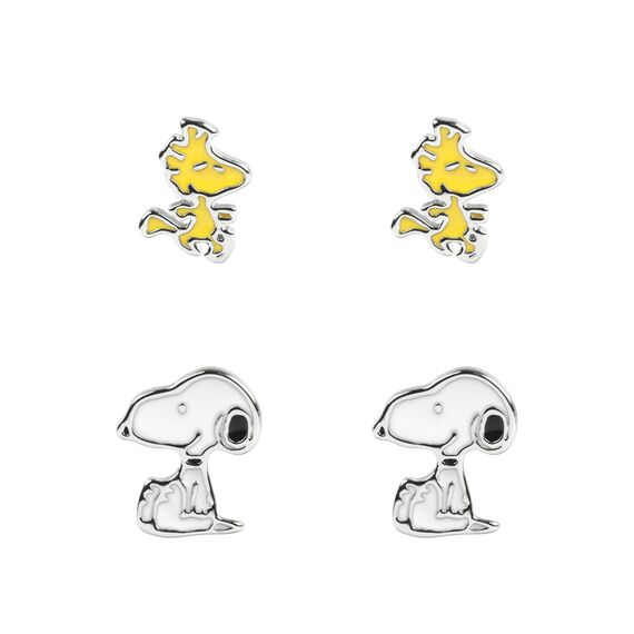 Zestaw 2 par kolczyków Peanuts