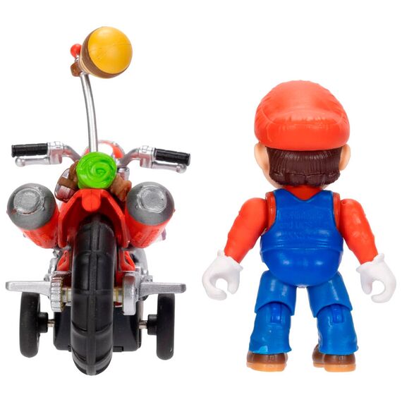 Pojazd z figurką The Super Mario Galaxy Movie - Mario z motorem- Zdjęcie 4