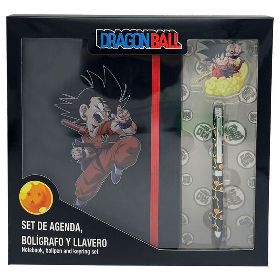 Zestaw prezentowy Dragon Ball (notes, długopis i brelok)