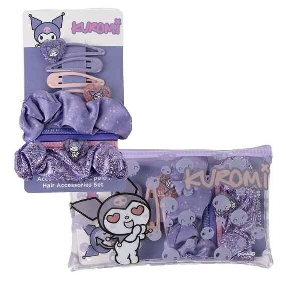 Zestaw 10 akcesoriów do włosów Hello Kitty Kuromi