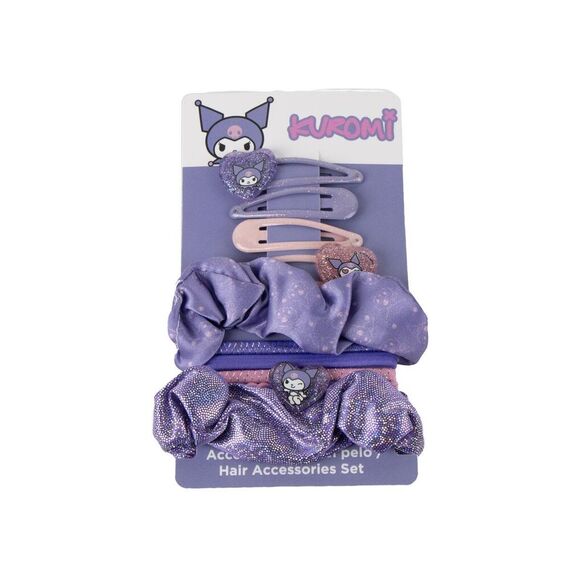 Zestaw 10 akcesoriów do włosów Hello Kitty Kuromi- Zdjęcie 2