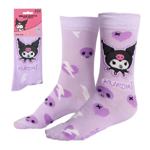 Skarpetki Hello Kitty - Kuromi (36-43)