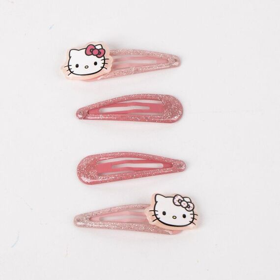 Zestaw 4 spinek do włosów Hello Kitty- Zdjęcie 2