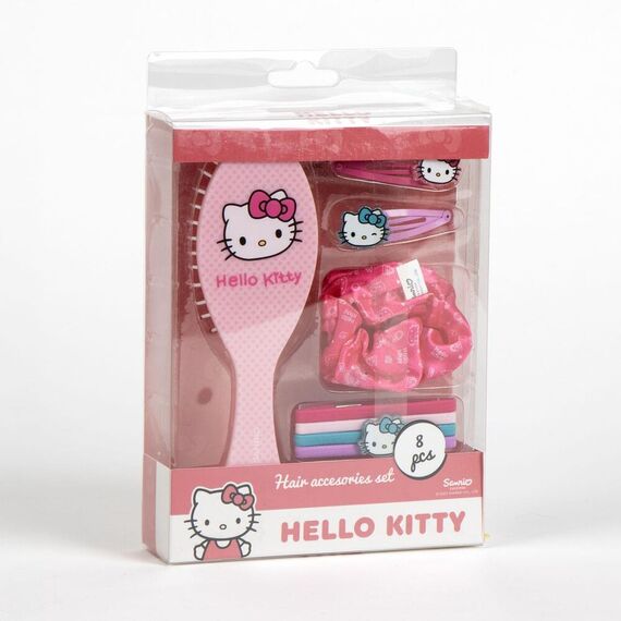 Zestaw 8 akcesoriów do włosów Hello Kitty- Zdjęcie 2