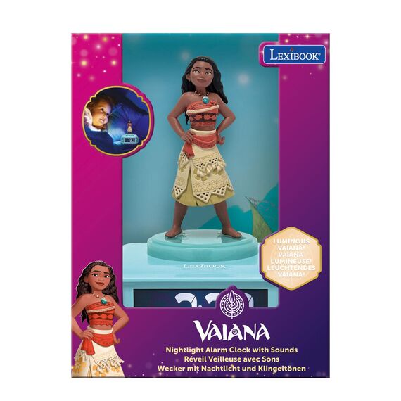 Lampka 3D z budzikiem Disney Moana- Zdjęcie 5