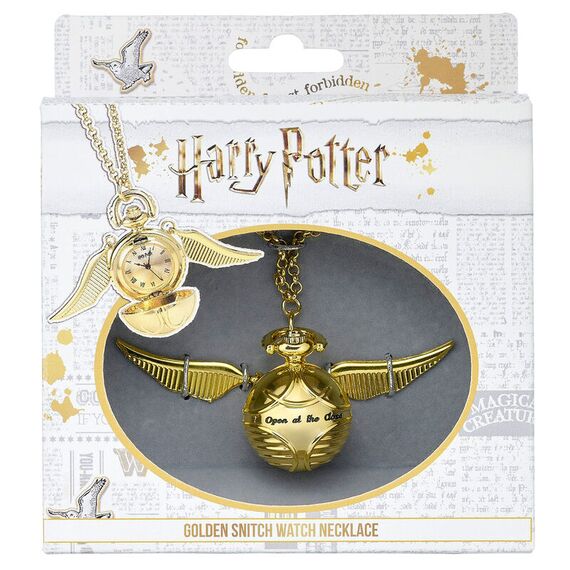 Naszyjnik Harry Potter - Złoty Znicz- Zdjęcie 2