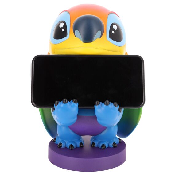 Podstawka pod telefon / kontroler Disney Cable Guy - Stitch Rainbow- Zdjęcie 4