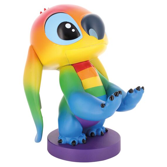 Podstawka pod telefon / kontroler Disney Cable Guy - Stitch Rainbow- Zdjęcie 5