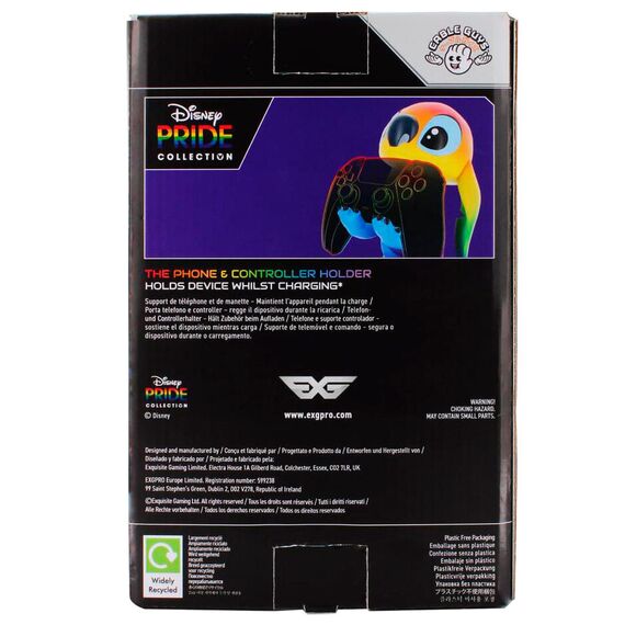 Podstawka pod telefon / kontroler Disney Cable Guy - Stitch Rainbow- Zdjęcie 16