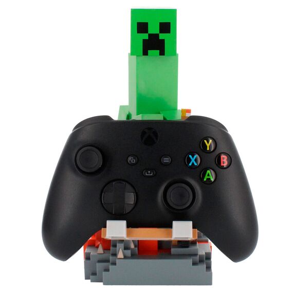 Podstawka pod telefon / kontroler Minecraft Cable Guy - Creeper- Zdjęcie 3