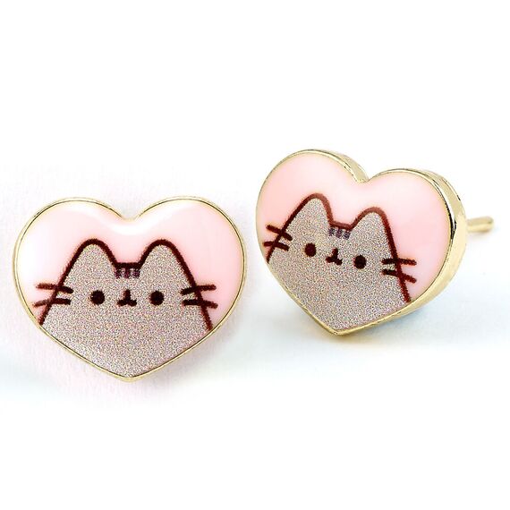 Kolczyki Pusheen - Heart- Zdjęcie 2