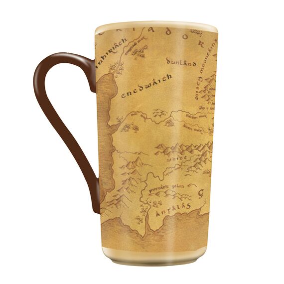 Duży kubek Władca Pierścieni - Mapa Śródziemia (470 ml)
