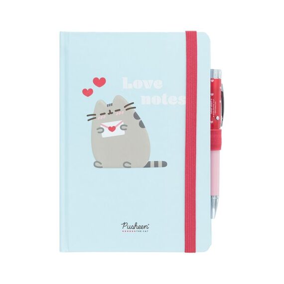 Notes A5 z długopisem Pusheen - Purrfect Love