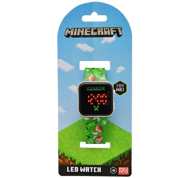 Zegarek led Minecraft