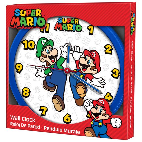Zegar ścienny Super Mario Bros 25cm- Zdjęcie 2