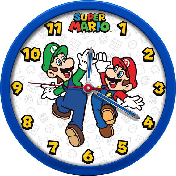 Zegar ścienny Super Mario Bros 25cm