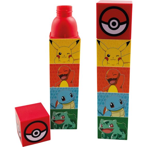 Butelka kwadratowa Pokemon - Starters 650ml- Zdjęcie 3