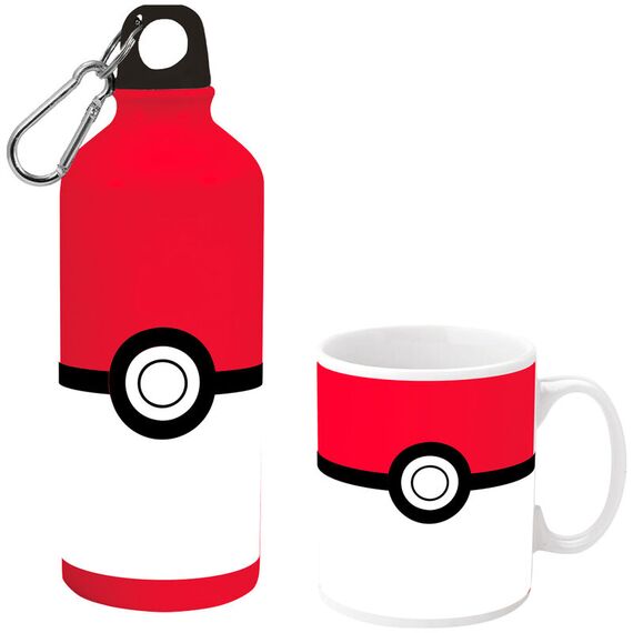 Zestaw kubek i butelka Pokemon- Zdjęcie 2