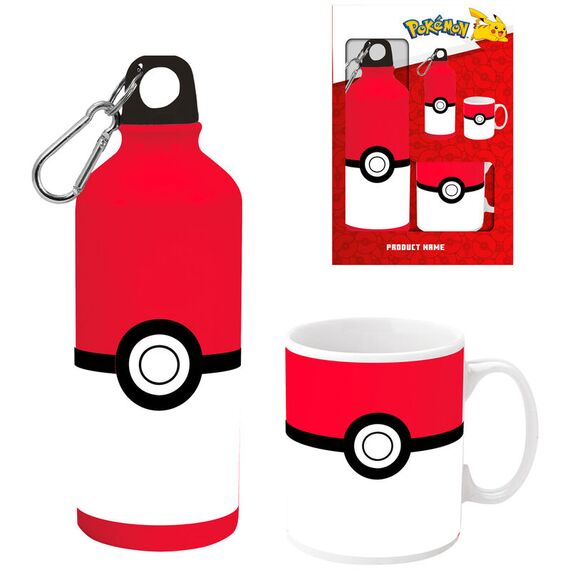 Zestaw kubek i butelka Pokemon- Zdjęcie 3