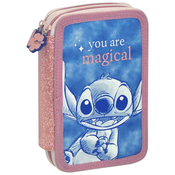 Piórnik potrójny Disney Stitch- Zdjęcie 3