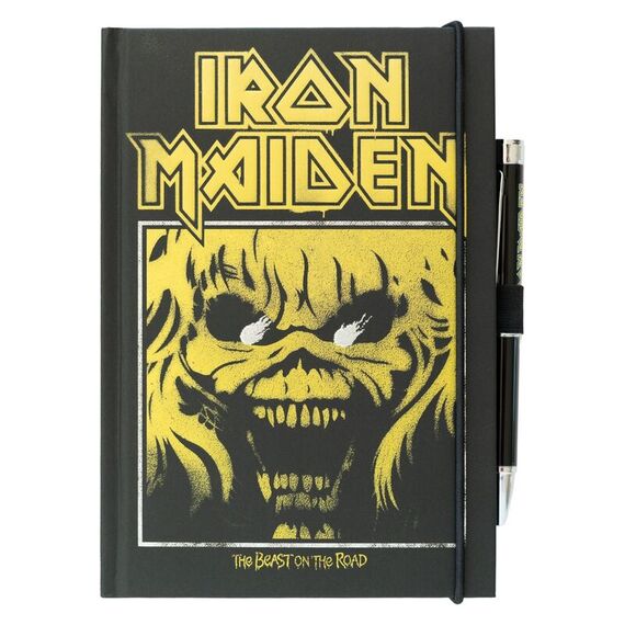 Notes premium A5 Iron Maiden (długopis z latarką)