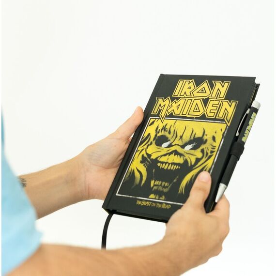 Notes premium A5 Iron Maiden (długopis z latarką)- Zdjęcie 5
