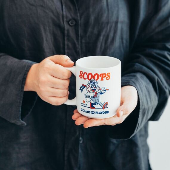 Kubek Stranger Things - Scoops Ahoy  (350ml)- Zdjęcie 5