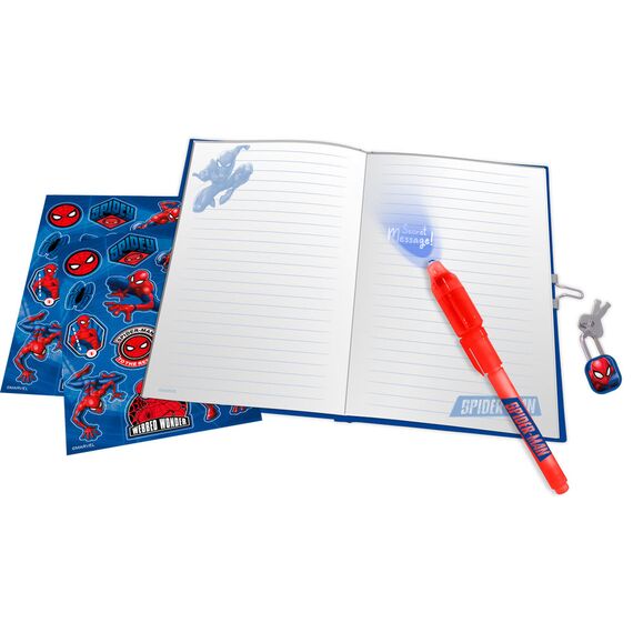 Pamiętnik z magicznym długopisem Marvel - Spider-Man- Zdjęcie 2