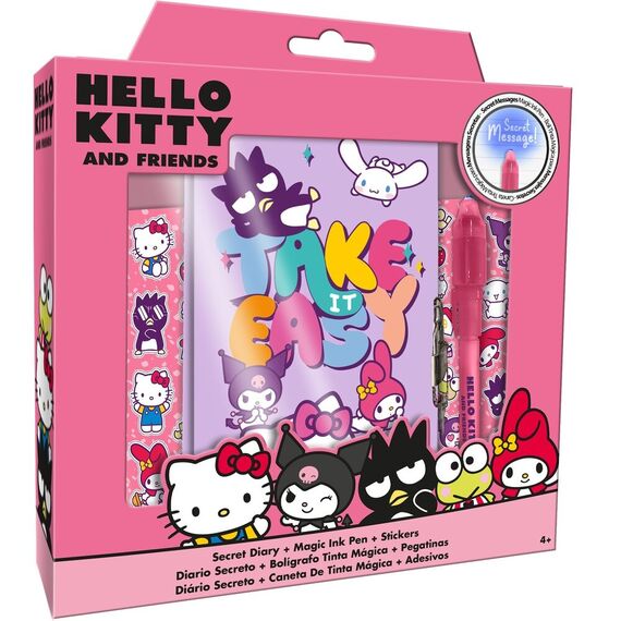 Pamiętnik Hello Kitty (z magicznym długopisem)