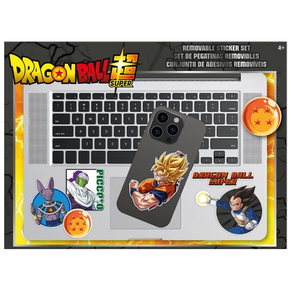 Zestaw naklejek wielorazowych Dragon Ball Super