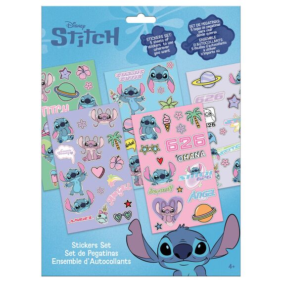 Zestaw naklejek Disney - Stitch