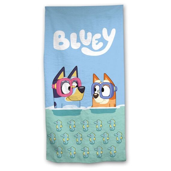 Ręcznik plażowy z mikrofibry Bluey 70x140cm