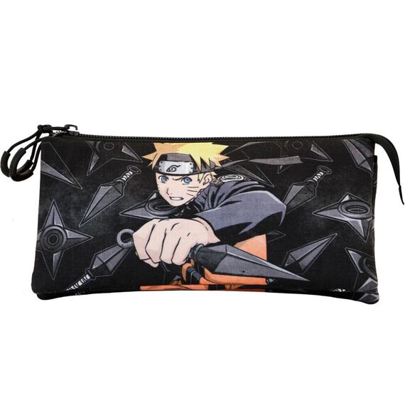 Piórnik trzykomorowy Naruto Shippuden - Uzumaki- Zdjęcie 2